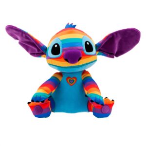 disney stitch plush – lilo & stitch – 12 1/2 inch pride collection