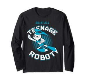 my life as a teenage robot jenny long sleeve t-shirt long sleeve t-shirt