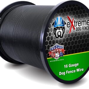 Extreme Dog Fence 16 Gauge Wire 500 Feet - Heavy Duty Pet Containment - Universally Compatible with Every In-Ground Fence System for Dogs - Dog Containment System Wire…