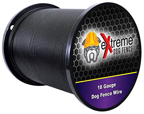 Extreme Dog Fence 18 Gauge Wire 500 Ft - Heavy Duty Pet Containment Wire Compatible with Every In-Ground Fence System for Dogs - Heavy Duty Core Dog Containment System Wire