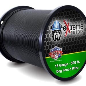 Electric Dog Fence + Remote Trainer - 2 Dog / 1000' of 16 Gauge Underground Dog Fence Wire (Up to 1 Acre) - Dual Solution to Contain and Train Your Dog(s) with a Single Collar…