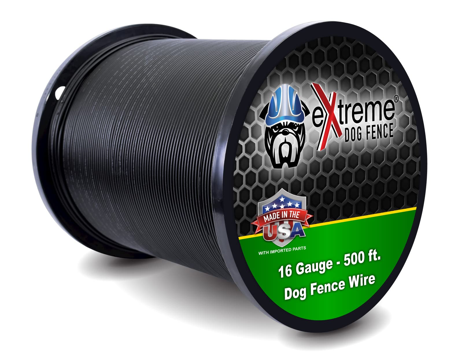 Electric Dog Fence + Remote Trainer - 2 Dog / 1000' of 16 Gauge Underground Dog Fence Wire (Up to 1 Acre) - Dual Solution to Contain and Train Your Dog(s) with a Single Collar…