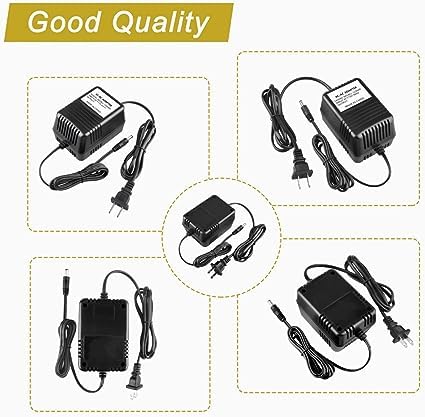 Marg AC to AC Adapter for Perimeter Technologies PWF-100 PWF100 Wire-Free WiFi Dog Fence Containment System Power Supply Cord