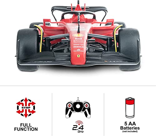 RASTAR F1-75 1:12 Scale Ferrari RC Car, 2022 F1 Challenger, Remote Control Toy Car for Kids & Adults, Full Functions, 2.4GHz, Officially Licensed