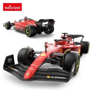 RASTAR F1-75 1:12 Scale Ferrari RC Car, 2022 F1 Challenger, Remote Control Toy Car for Kids & Adults, Full Functions, 2.4GHz, Officially Licensed