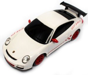 1/14 scale porsche 911 gt3 rs radio remote control car rc rtr white