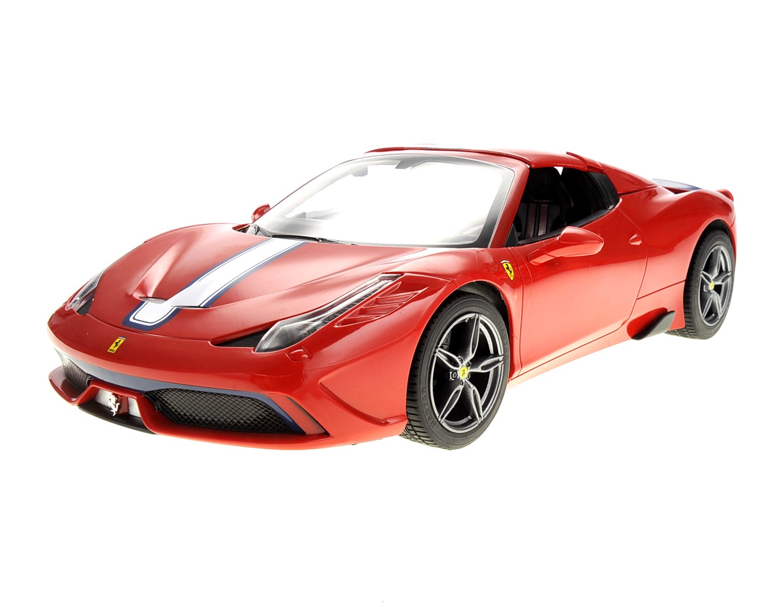 PowerTRC 1:14 Remote Conrol Ferrari 458 Speciale with Functional Convertible Top | RC Electric Hobby Racing Car for Boys, Girls & Adults (Red)