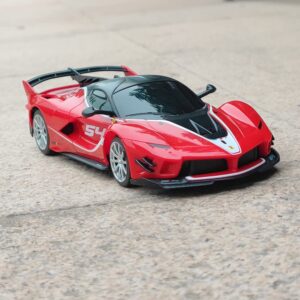 Bestview Remote Control Car for Kids 2.4Ghz Officially Licensed 1:24 Scale Compatible Ferrari FXX K EVO Electric Sport Racing Hobby Toy Vehicle RC Car Gift for Boys Girls Adult