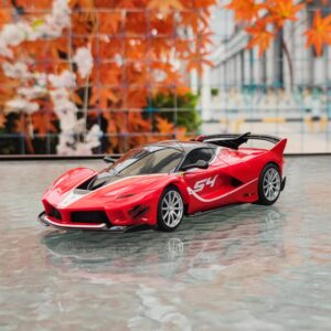 Bestview Remote Control Car for Kids 2.4Ghz Officially Licensed 1:24 Scale Compatible Ferrari FXX K EVO Electric Sport Racing Hobby Toy Vehicle RC Car Gift for Boys Girls Adult