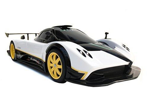 Radio Remote Control 1/14 Pagani Zonda R Licensed RC Model Car (White)