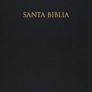Santa Biblia: Reina-valera 1960 para regalos y pemios negro imitación piel (Spanish Edition)