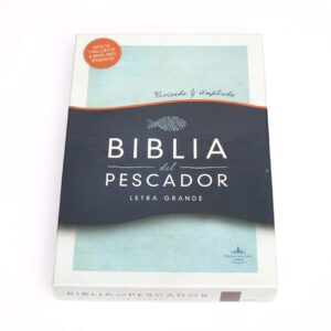 Reina Valera 1960 Biblia del Pescador, letra grande, caoba símil piel | RVR 1960 Fisher of Men Bible Hand size, Mahogany LeatherTouch (Spanish Edition)