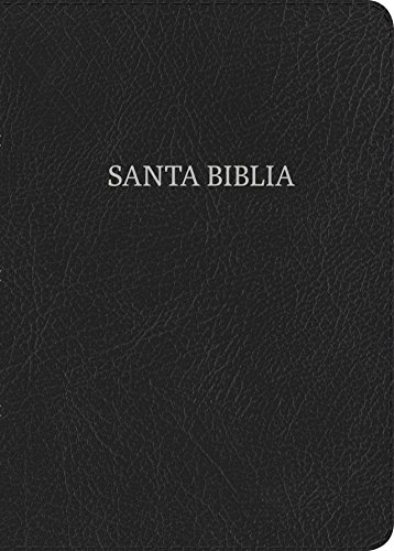 RVR 1960 Biblia Letra Súper Gigante negro, piel fabricada (Spanish Edition)