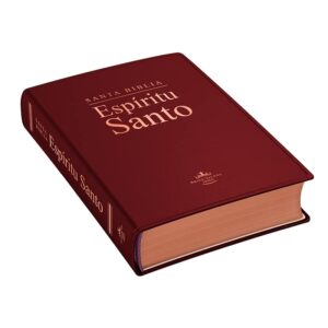 santa biblia espíritu santo, la biblia reina valera 1960 edición español (vinotinto/red wine - spanish bible)