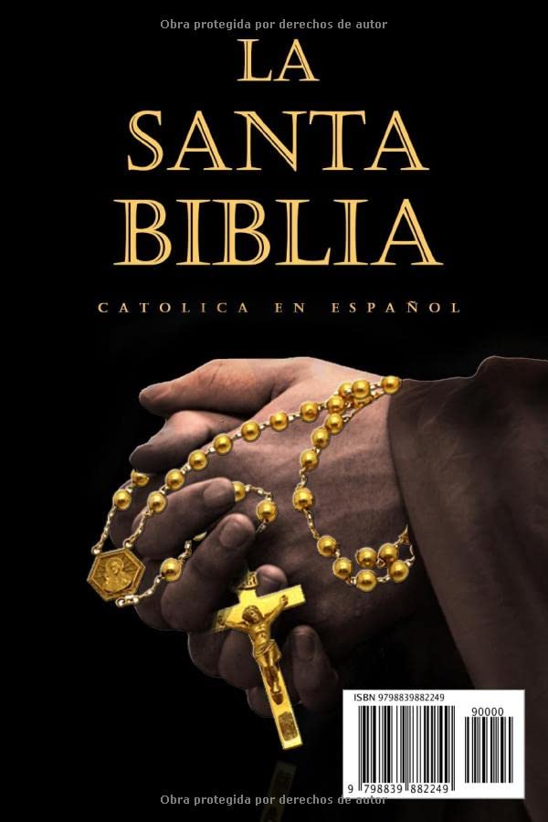 LA SANTA BIBLIA Catolica Letra Grande En Español: Sagrada Biblia Catolica Completa santa biblia antiguo nuevo testamento (Spanish Edition)