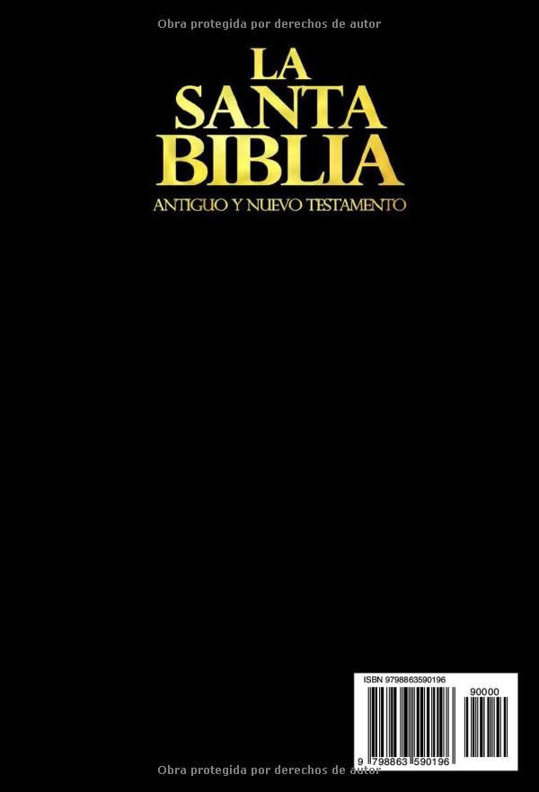 La Santa Biblia Completa Católica La Biblia es un libro sagrado que contiene la palabra de Dios. A lo largo de sus páginas, la Santa Biblia enseña que ... Holy Bible in Spanish (Spanish Edition)