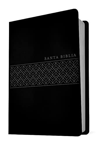 Santa Biblia NTV, Edición manual, letra gigante (SentiPiel, Negro, Letra Roja) (Spanish Edition)