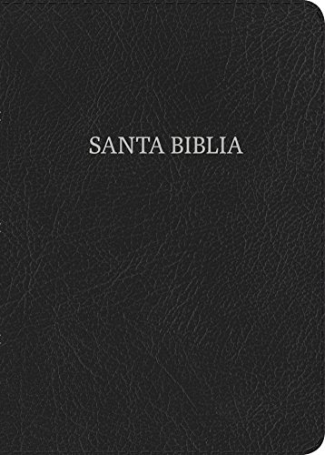 Nueva Versión Internacional Biblia Compacta Letra Grande negro, piel fabricada | NVI Large Print, Compact Bible (Spanish Edition)