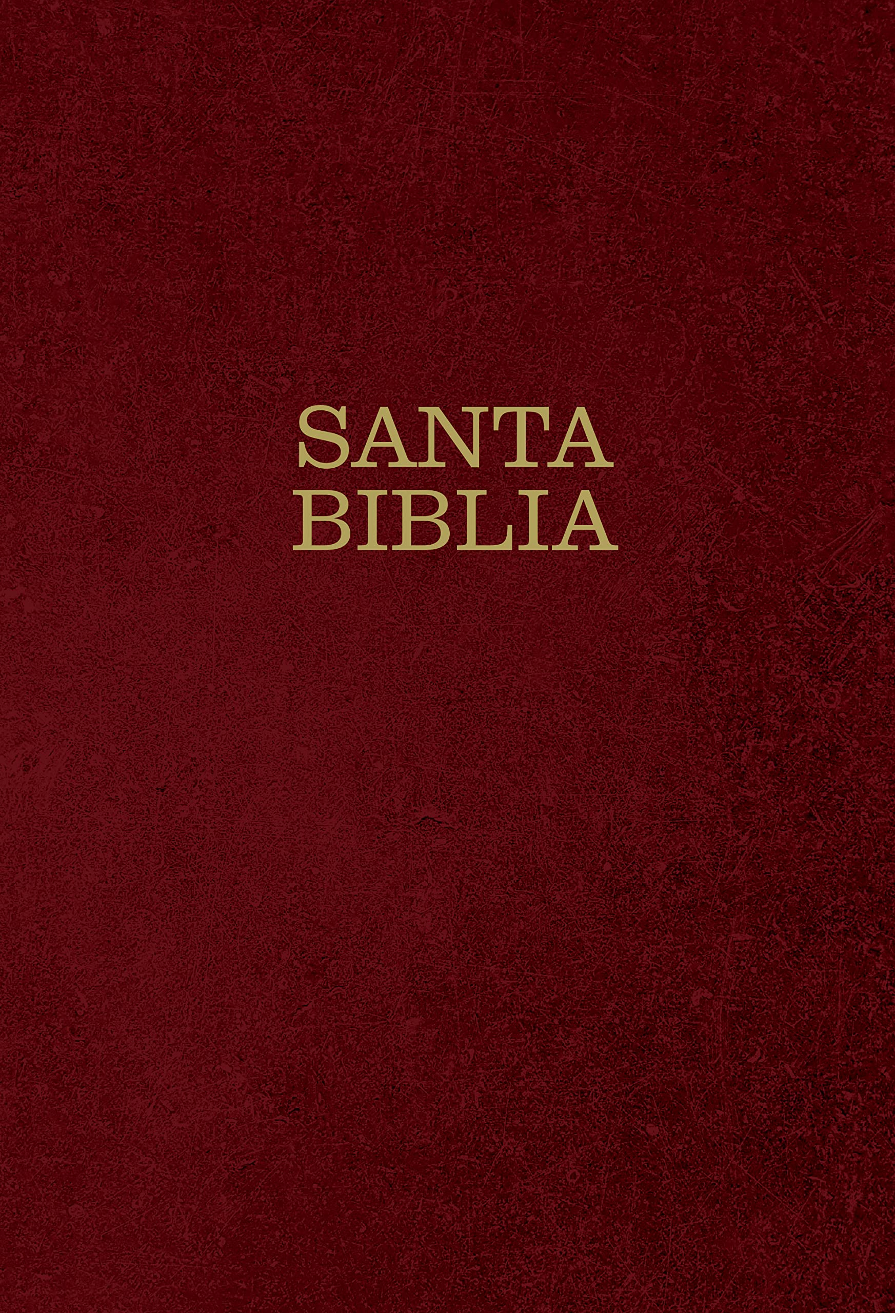 Santa Biblia NTV, letra súper gigante (Tapa dura, Vino tinto, Letra Roja) (Spanish Edition)