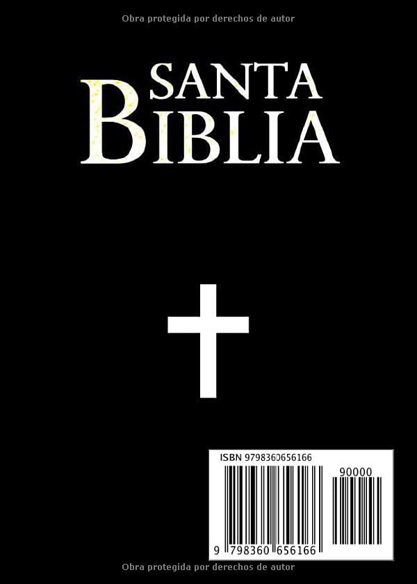 La Santa Biblia Completa Católica Large Print : con El Antiguo y El Nuevo Testamento en Español: Holy Bible in Spanish - La sagrada Biblia Letras ... Valera cuenta con 66 libros (Spanish Edition)