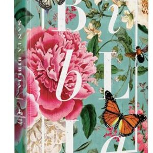 Biblia RVR 1960 letra grande tamaño manual, tapa dura Jardin de flores / Spanish Bible RVR 1960 Handy Size Large Print Hardcover Garden of Flowers