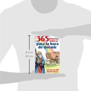 365 historias bíblicas para la hora de dormir: con más de 100 ilustraciones (Spanish Edition)