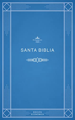 RVR 1960 Biblia edición económica, azul tapa rústica | RVR 1960 Economic Bible Blue Paperback (Spanish Edition)