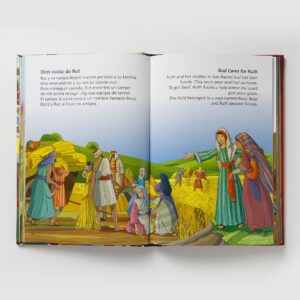 Easy to Read Bible (Bilingual) / La Biblia fácil de leer (Bilingüe): Practice your reading and learn the Bible (Spanish Edition)