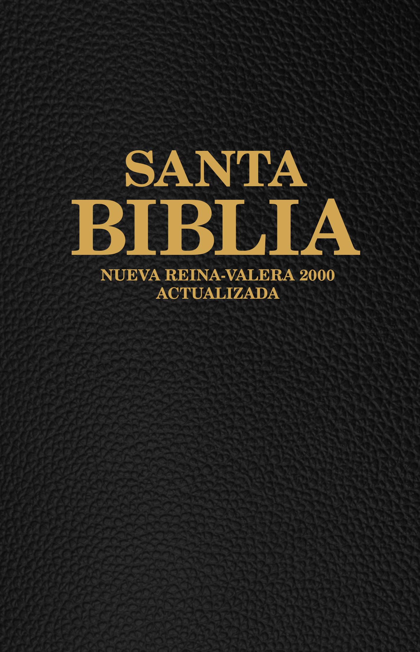 Santa Biblia (Tapa Dura - color Negro) (Nueva-Reina Valera 2020)