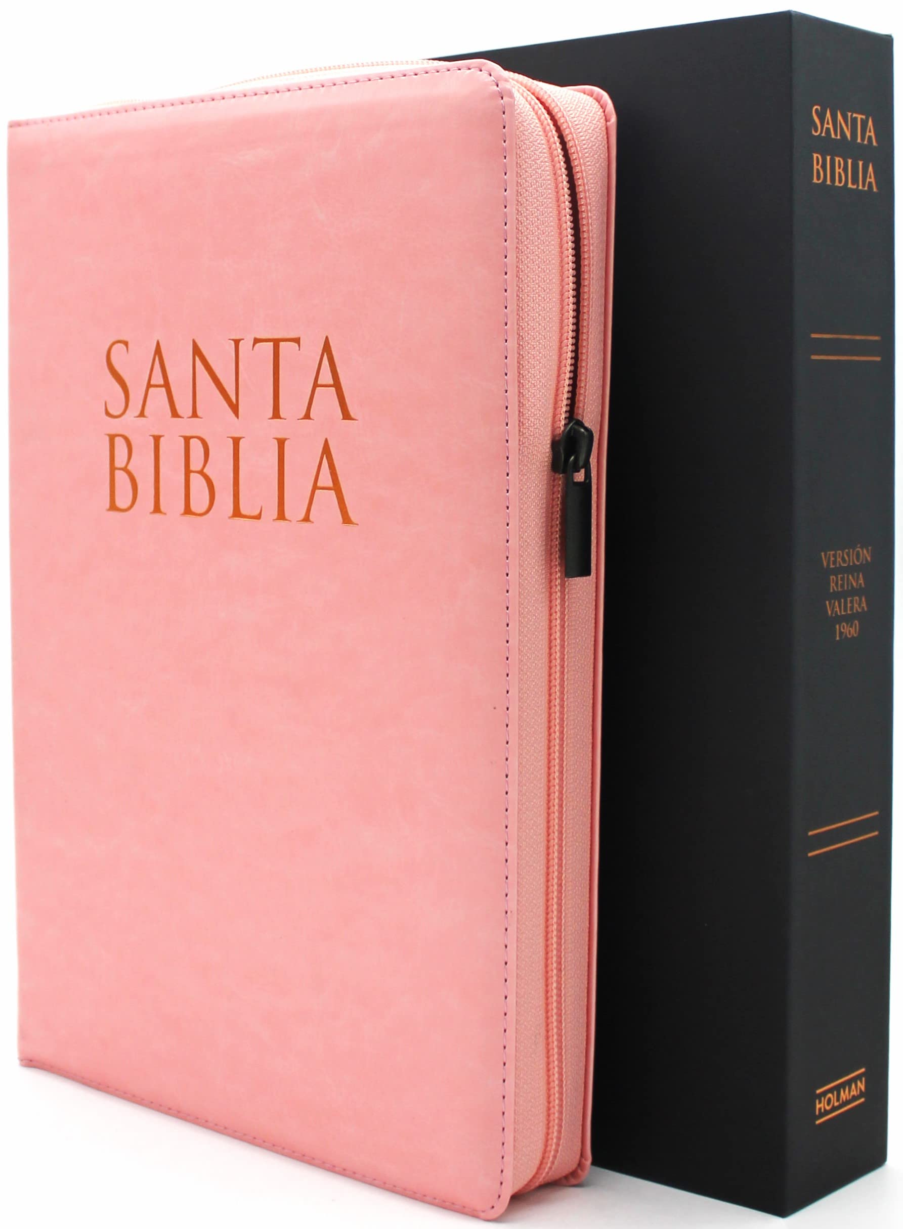 Biblia para Mujer Reina Valera 1960 Letra Super Gigante con Cierre y Indice en color Rosado con Estuche de Proteccion Edicion Especial en Español/ Super Giant Print RVR 1960 (Spanish Edition)