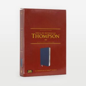 Reina Valera Revisada, Biblia de Referencia Thompson, Leathersoft, Azul añil, Palabras de Jesús en Rojo, con Índice (Spanish Edition)