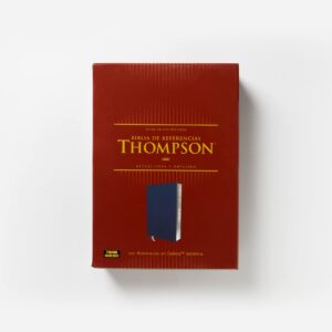 Reina Valera Revisada, Biblia de Referencia Thompson, Leathersoft, Azul añil, Palabras de Jesús en Rojo, con Índice (Spanish Edition)