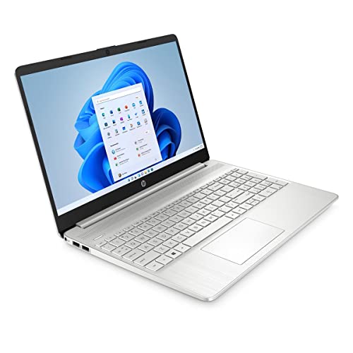 HP 15 Series 15.6" Touchscreen Laptop Intel Core i3-1115G4 8GB RAM 256GB SSD Natural Silver - 11th Gen i3-1115G4 Dual-core - Integrated Intel UHD Graphics - 25 GB Dropbox storage for 12 months -