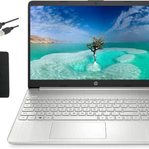 HP 15.6 FHD Laptop IPS Flagship Computer, Intel 4 Core i5-1135G7(Up to 4.2GHz, Beat i7-1060G7), 8GB RAM, 512GB PCIe SSD, Iris Xe Graphics, WiFi, Bluetooth, Win11, w/GM Accessories, Silver