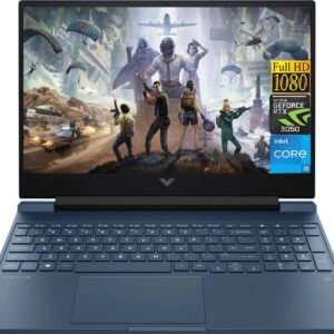 HP 2023 Newest Victus Gaming Laptop, 15.6" 144 Hz Display, Intel Core i5-13420H Processor, NVIDIA GeForce RTX 3050 Graphics, 16GB RAM, 512GB SSD, Backlit Keyboard, Windows 11 Home, Blue