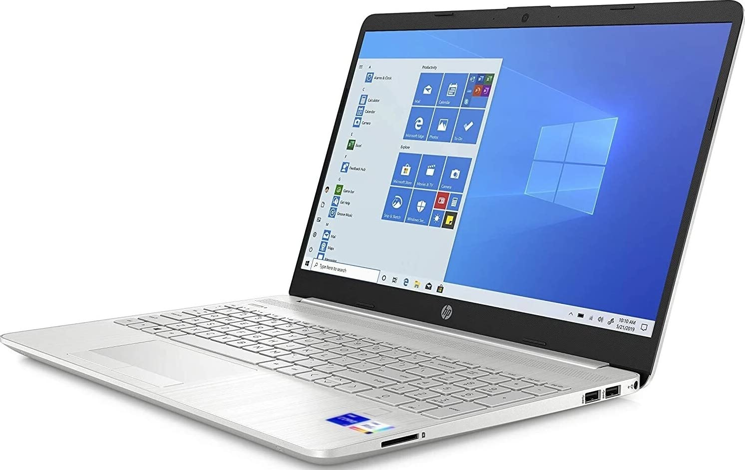HP 15t-dw300-15 Home & Business Laptop (Intel i7-1165G7 4-Core, 64GB RAM, 2TB PCIe SSD, Intel Iris Xe, 15.6" 60 Hz Touch HD (1366x768), Fingerprint, WiFi, Win 11 Home) Refurbished (Renewed)