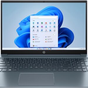 HP Pavilion 15 Laptop 2022 New, 15.6" FHD IPS Touchscreen, Intel i7-1165G7 4-Core, Iris Xe Graphics, 8GB DDR4, 512GB SSD, Backlit Keyboard, Fingerprint Reader, Wi-Fi 6, Win10 Home, COU 32GB USB