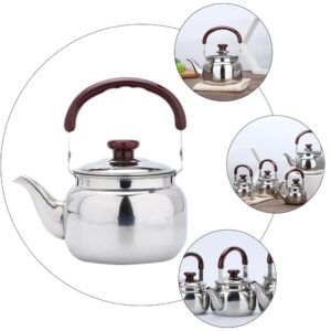 LIFKOME Pot Tea 0.8 QT Whistling Tea Kettle for Stove Stainless Steel Whistling Tea Pots Classic Stovetop Kettle Tea Pot