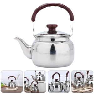 LIFKOME Pot Tea 0.8 QT Whistling Tea Kettle for Stove Stainless Steel Whistling Tea Pots Classic Stovetop Kettle Tea Pot