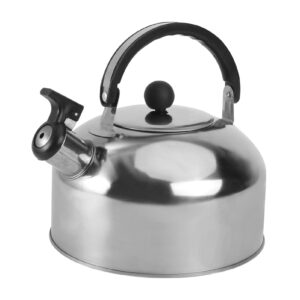 SHERCHPRY 2L Stainless Steel Teapot Stovetop Boiling Water Kettle Heat Water Kettle Flat Bottom Kettle for Stove Kettle Water Boiler Tea Pot Tea Pot