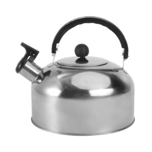 SHERCHPRY 2L Stainless Steel Teapot Stovetop Boiling Water Kettle Heat Water Kettle Flat Bottom Kettle for Stove Kettle Water Boiler Tea Pot Tea Pot