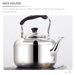 Camping Kettle Camping Kettle Whistling Tea Kettle 6.2L Large Capacity Tea Pots for Stove Stainless Steel Water Kettle Coffee Electric Coffee Electric