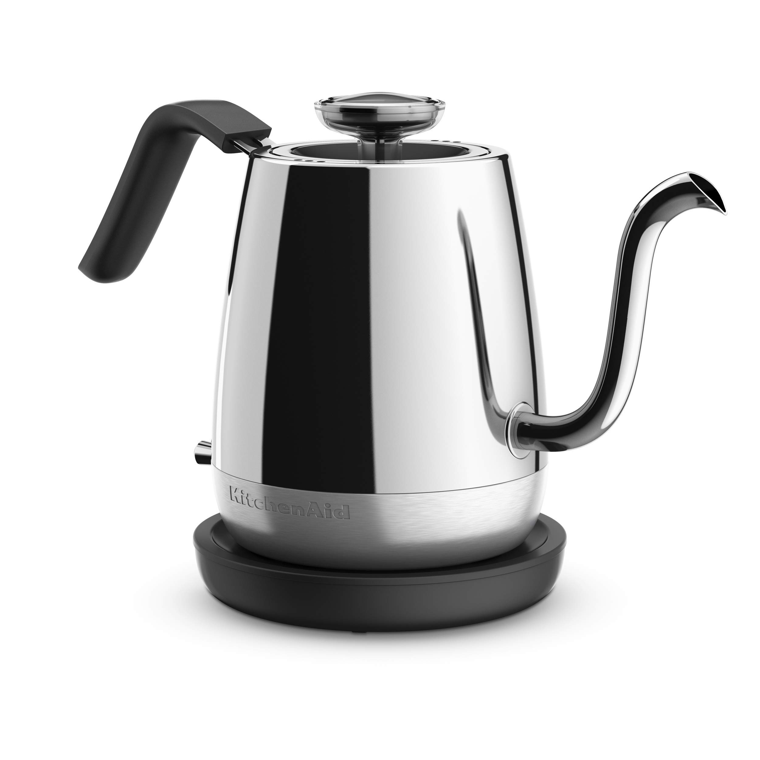 KitchenAid KEK1025SS Precision Gooseneck Electric Kettle, 1 Liter, Stainless Steel (Renewed)