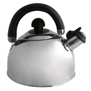 stovetop whistling tea kettle stainless steel teapot 2 liter boil water for tea soup coffee oatmeal broth