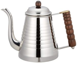 kalita wave 1l stainless steel drip kettle, pot, silver