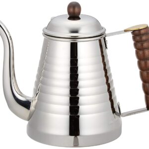 Kalita Wave 1L Stainless Steel Drip Kettle, Pot, Silver