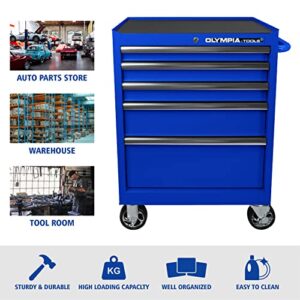 Olympia Tools Tool Cabinet, 27in, Blue