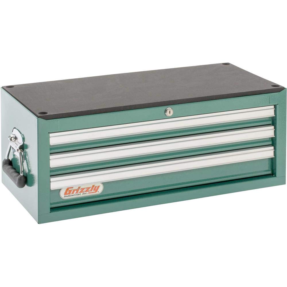 Grizzly Industrial H0837-3-Drawer Mid-Riser with Ball Bearing Slides