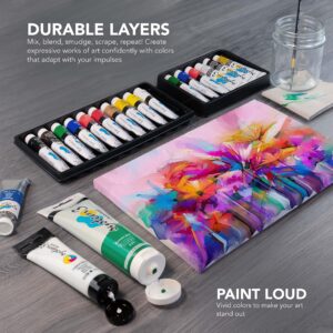 Daler Rowney System3 8-Tube Acrylic Paint Set for Adults - Acrylic Painting Supplies for Artists and Students - Acrylic Paints for Murals Canvas and More - Art Paints for Any Skill Set