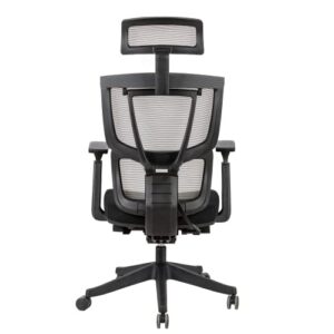 Ergonomic Office Chair, Office Chair High Back, Mesh Computer Chair with Lumbar Support, 3D Armrest, Double Backrest and Adjustable Headrest